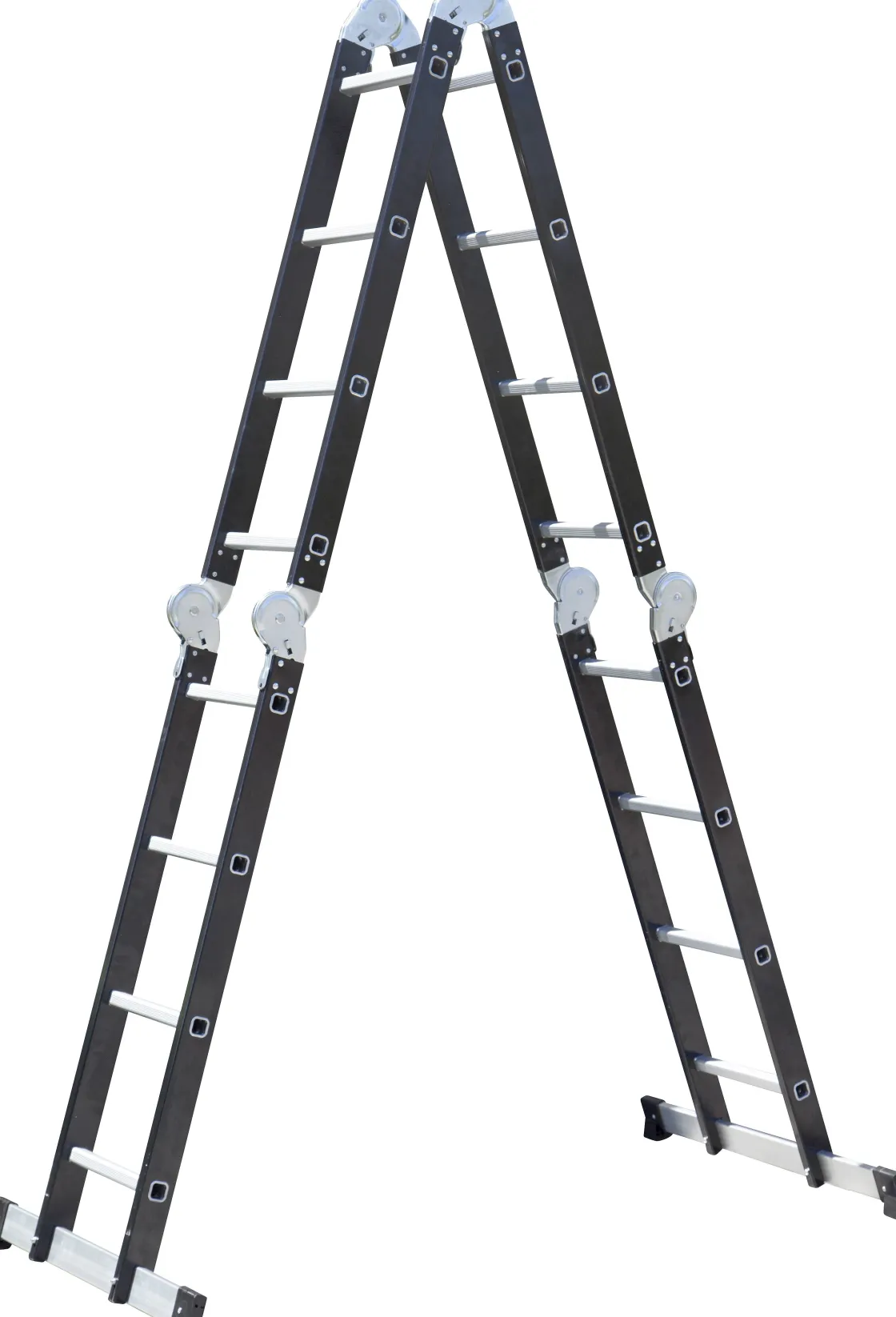Brico Escalo Vouwladder Multifold 2-In-1 Zwart Discount
