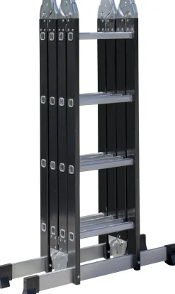 Brico Escalo Vouwladder Multifold 2-In-1 Zwart Discount