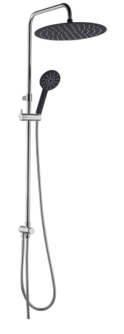 Brico Essebagno Doucheset Essesmart Ii Zwart/Chroom Sale