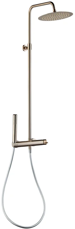 Brico Essebagno Doucheset Luisa Met Mechanische Mengkraan Nikkel Geborsteld Online