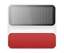 Etiger Buitensirene Solar + Extra Flash 100Db-Brico