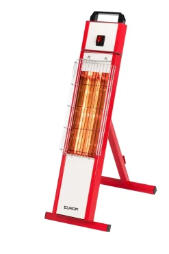 Mobiele Convectors<Brico Eurom Draagbare Straalkachel Golden Portable Ind 1000W