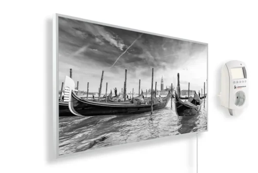 Infrarood & Halogeenradiators<Brico Eurom Infraroodwarmtepaneel Sani 600W Zwart