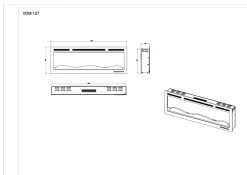 Sfeerhaarden<Brico Eviq - Elektrische Sfeerhaard Smartline Pro 50" Inch - 128 Cm