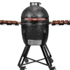 Eviq Kamado 18" Keramische Barbecue Grijs-Brico Best