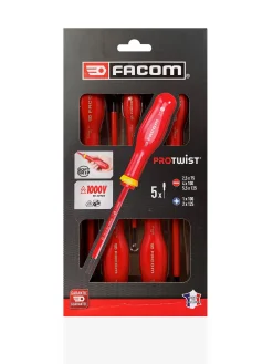 Brico Facom Schroevendraaierset – 5 Stuks Clearance