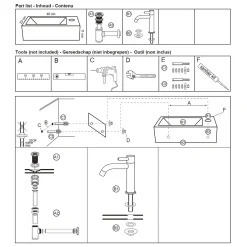 Brico Fonteinset Cheops Natuursteen Wasbak 40 X 23 X 11 Cm
