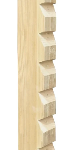 Forest-Style Louvrepaal 9X9X200Cm-Brico Online