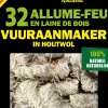 Onderhoud<Brico Fulgurant Vuuraanmaker Eco Houtwol