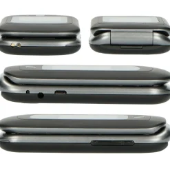 Fysic F25 - Eenvoudige Mobiele Klaptelefoon Voor Senioren Met Sos Noodknop, Zwart-Brico Discount