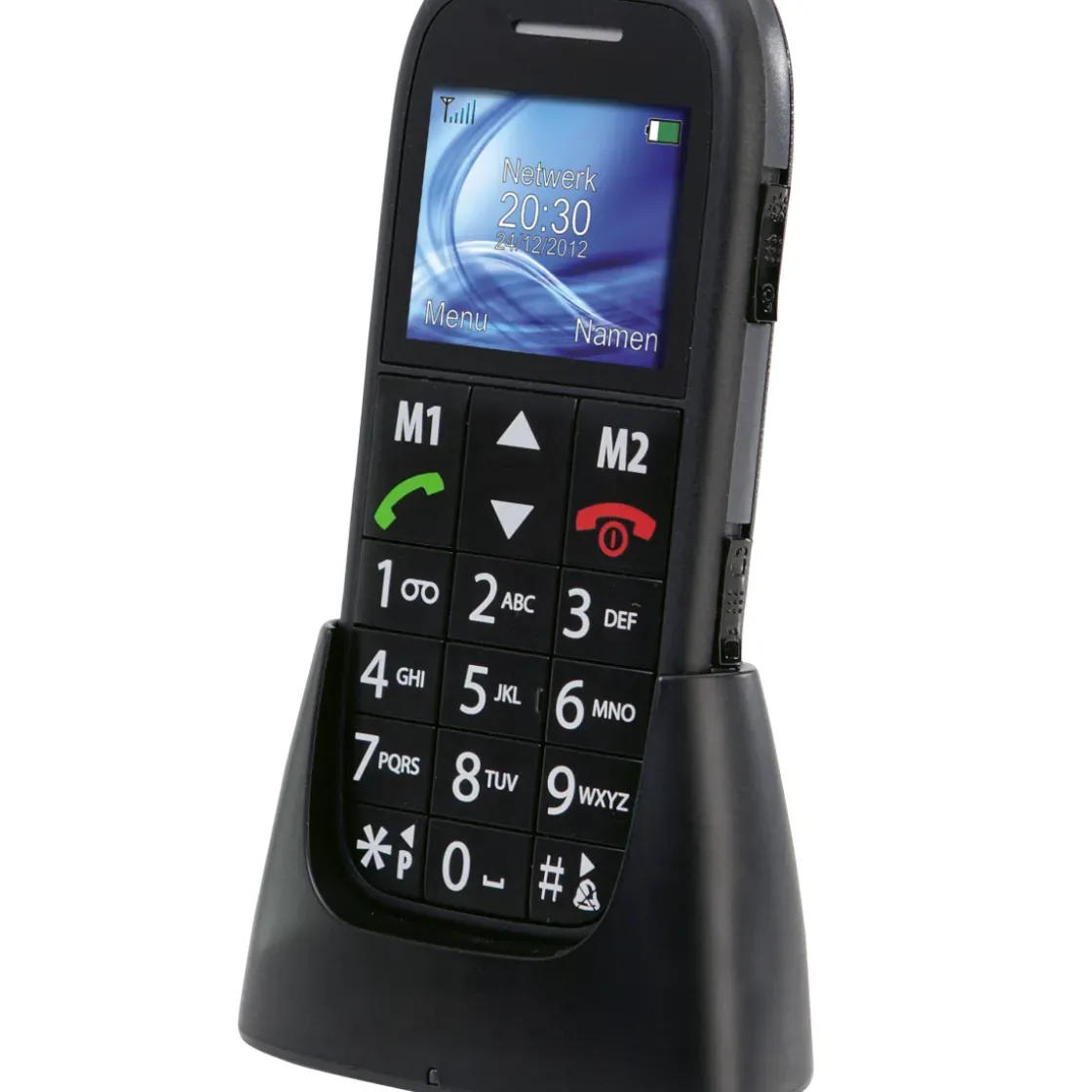 Fysic Fm-7500 Mobiele Telefoon Voor Senioren Met Noodknop, Zwart-Brico Online