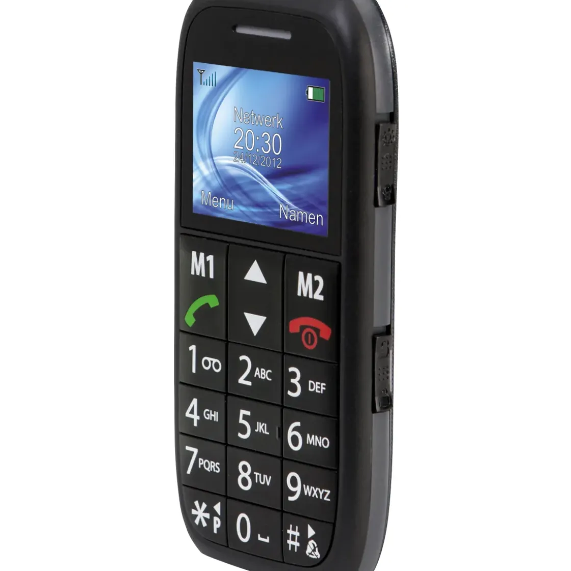 Fysic Fm-7500 Mobiele Telefoon Voor Senioren Met Noodknop, Zwart-Brico Online