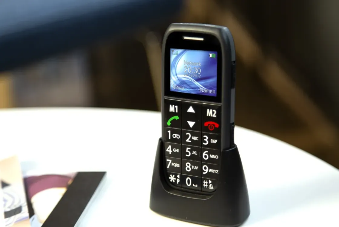 Fysic Fm-7500 Mobiele Telefoon Voor Senioren Met Noodknop, Zwart-Brico Online