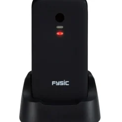 Fysic Fm-9760Zt Mobiele Klaptelefoon Voor Senioren Noodknop Zwart-Brico Discount