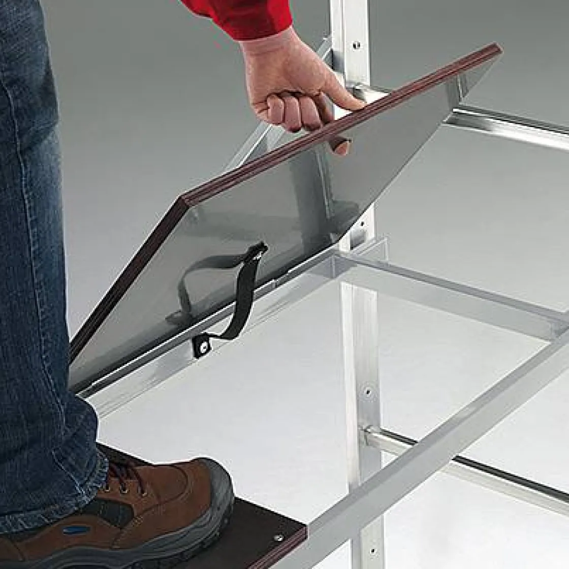 Brico Galico Steiger 'Hobby Highwork L724' Aluminium Werkhoogte 4,49 M Sale