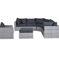 Garden Impressions Carlo Loungeset 5-Delig Xl - Licht Grijs-Brico Clearance