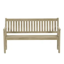 Garden Impressions Cato Parkbank L160 - Eucalyptus White Wash-Brico Clearance