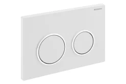 Brico Geberit Bedieningspaneel Omega 20 Voor Omega Inbouwreservoirss| 212X142Mm Glanzend Wit/Chroom Clearance