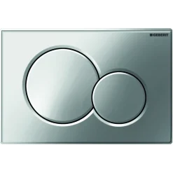 Brico Geberit Bedieningspaneel Sigma 01 Voor Up320, Up720, Up300 En Up700 Inbouwreservoirs|16,4X24,6Cm Mat Chroom Best