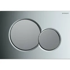 Brico Geberit Bedieningspaneel Sigma 01 Voor Up320, Up720, Up300 En Up700 Inbouwreservoirs| 24,6X16,4X1,3Cm Verchroomd Online
