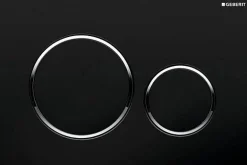 Brico Geberit Bedieningspaneel Sigma 20 Voor Up320, Up720, Up300 En Up700 Inbouwreservoirs| Zwart/Mat Outlet