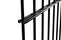 Giardino Dubbelstaafs Gaaspaneel Zwart 143X220Cm-Brico Online