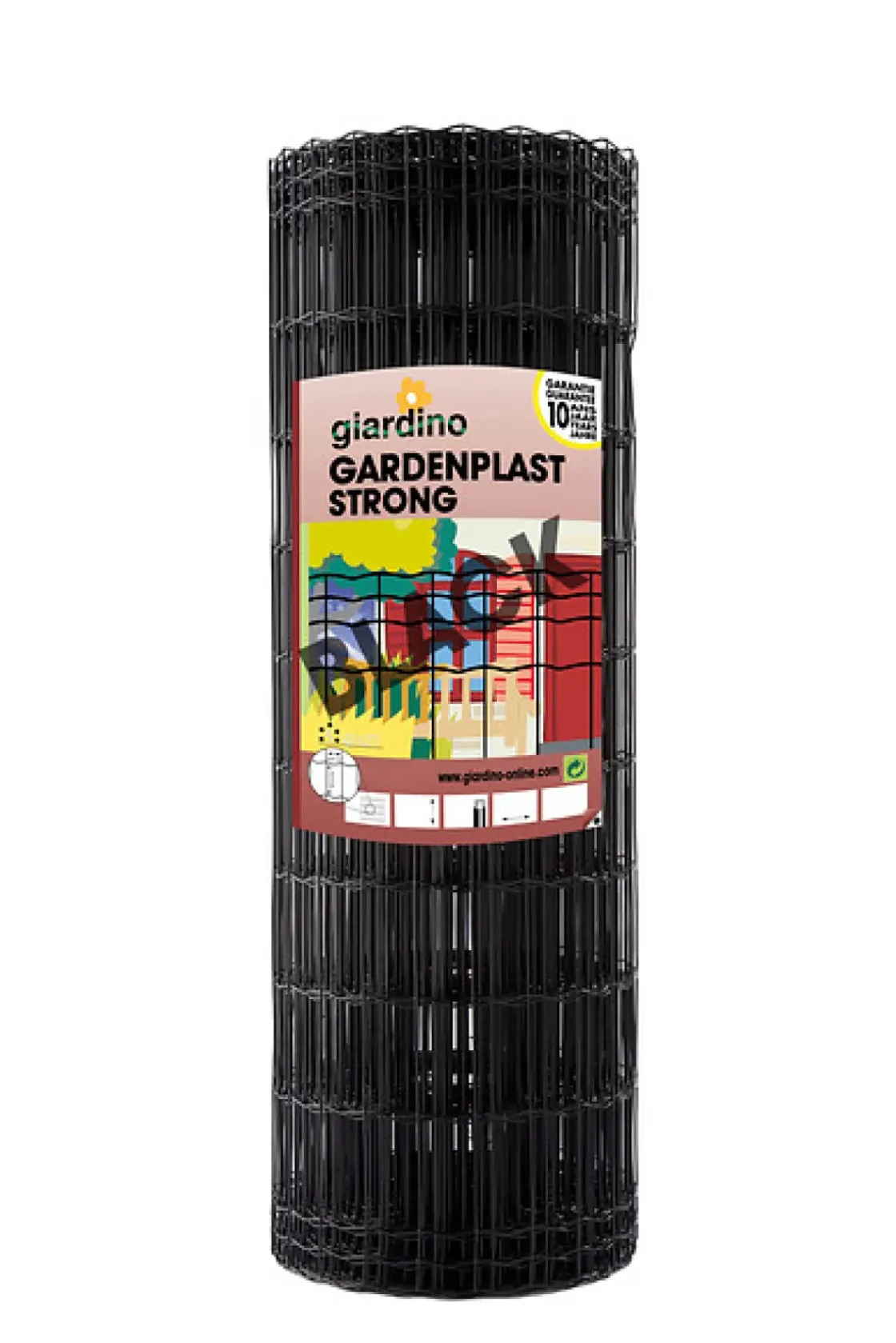 Giardino Gaaspaneel Napoli Grijs 200X200Cm-Brico Discount