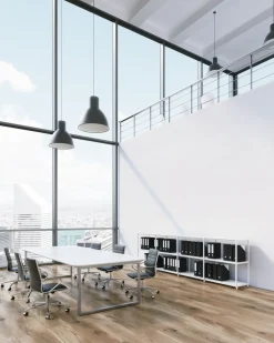 Glasweefselbehang Novelio Nature Flair Snow 185Gr 10M-Brico Clearance