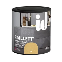 Glitterverf Paillett' 500Ml Goud-Brico Outlet