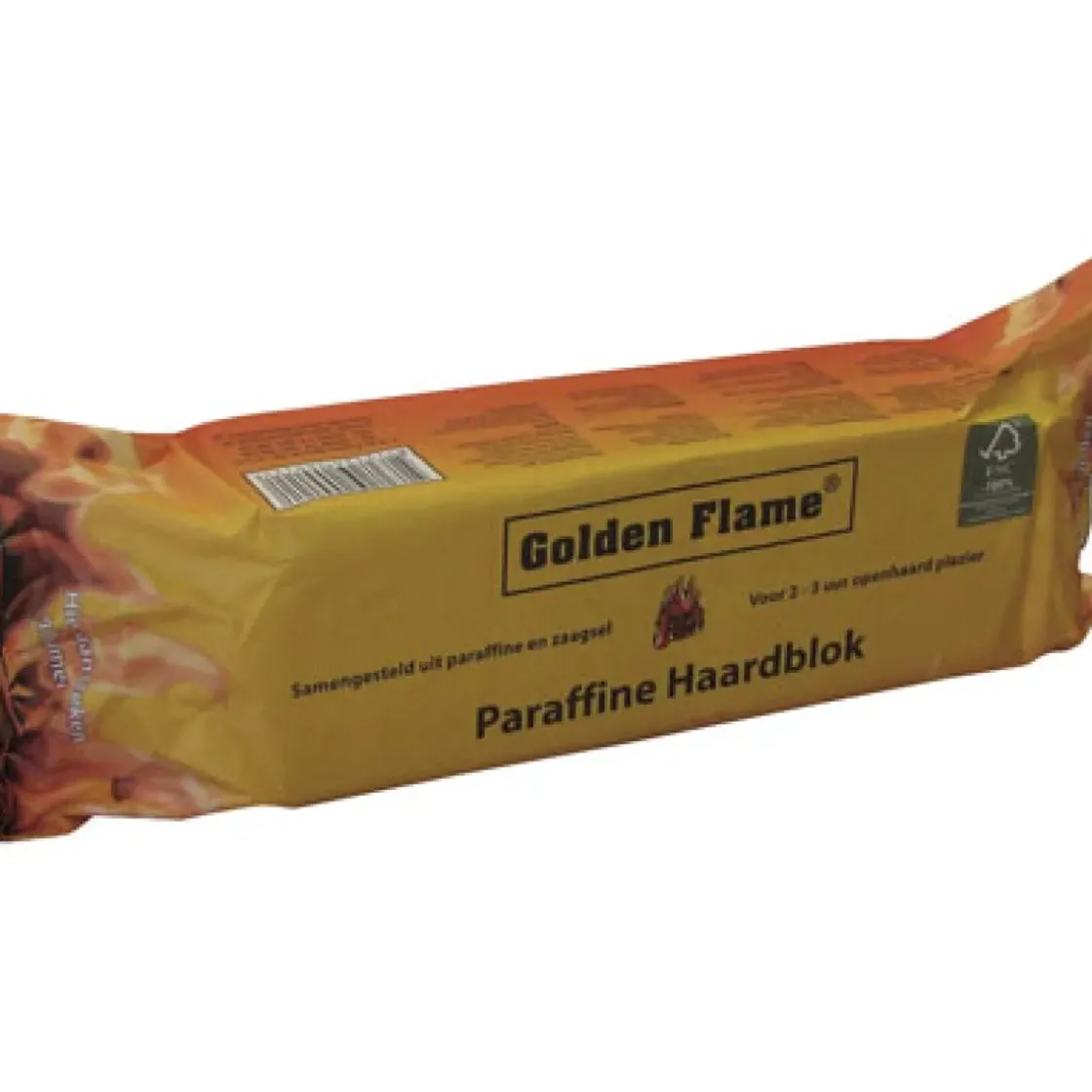 Brandstoffen<Brico Golden Flame Haardblokken – 4 Stuks
