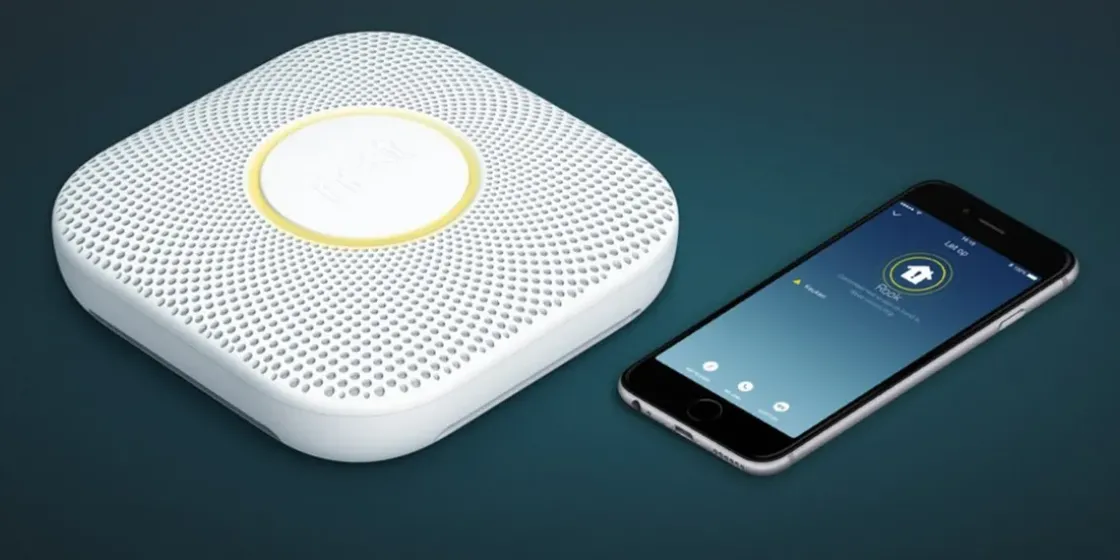 Google Nest Rook- En Koolmonoxidemelder Protect + Batterij-Brico Best