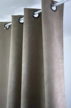 Gordijn Sweet Verduisterend Taupe 145X260Cm-Brico