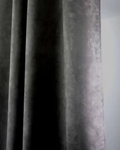 Gordijn Sweet Verduisterend Suede Canvas 145X260Cm Antraciet-Brico Hot
