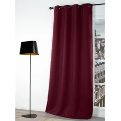 Gordijn Verduisterend Bordeaux 140X180Cm-Brico Best