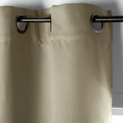 Gordijn Verduisterend Donker Beige 140X180Cm-Brico Online