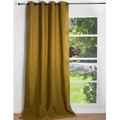 Gordijn Verduisterend Ringen Helsinki Bruin 140X260Cmcm-Brico Outlet