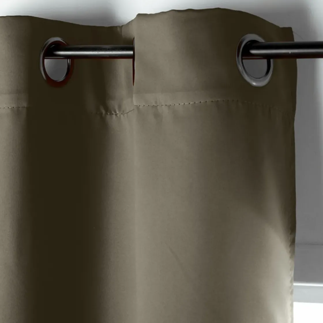 Gordijn Verduisterend Taupe 140X250Cm-Brico New