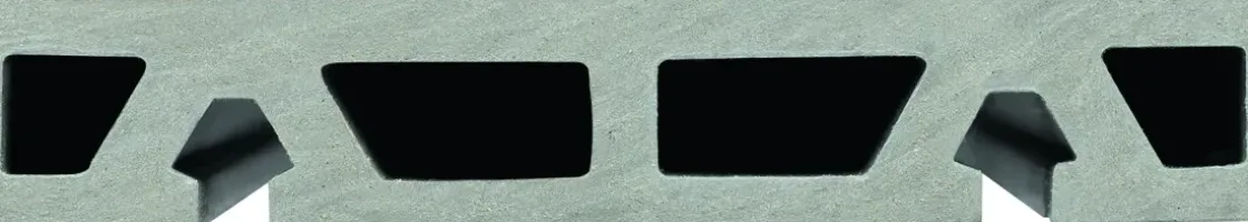 Grad By You Vlonderplank Composiet Grijs 2,1X12X200Cm-Brico New