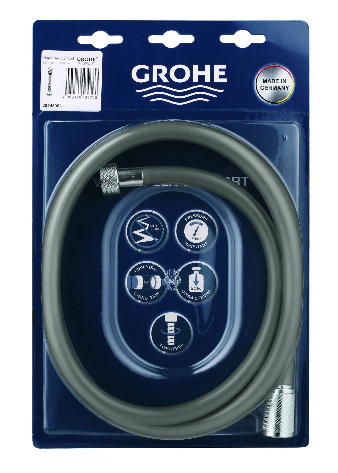Brico Grohe Doucheslang Vitalioflex 150Cm Chroom Sale