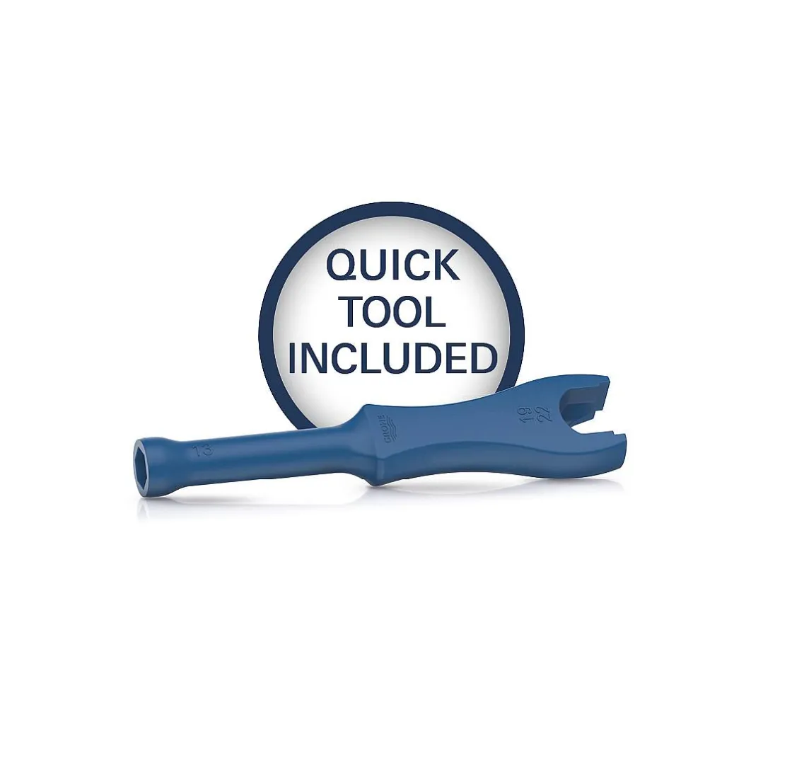 Brico Grohe Quickfix Start Wastafelmengkraan M-Size Chroom Best