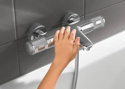 Brico Grohe Thermostatische Badmengkraan Precision Feel Chroom New