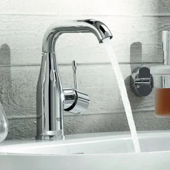 Brico Grohe Wastafelkraan Essence M-Size Chroom Glanzend New