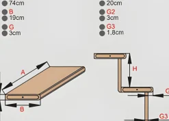 Handystairs Open Kwartslagtrap 