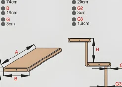 Handystairs Open Kwartslagtrap 