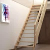 Handystairs Steektrap "Rustic60" - 60Cm Breed - Hoogte 280Cm - 13 Treden Van Grenenhout (30Mm)-Brico Sale