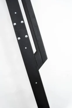 Handystairs Uitschuifbare Steektrap Max6 - H=152 Cm - Beukenhout - Zwart-Brico