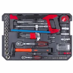 Brico Hanse Werkzeuge® Alu Gereedschapskoffer - 206-Delig - 2 Accuboren Sale