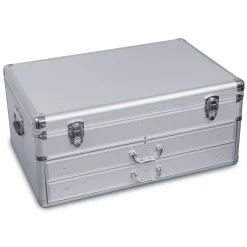 Brico Hanse Werkzeuge® Alu Gereedschapskoffer - 206-Delig - 2 Accuboren Sale