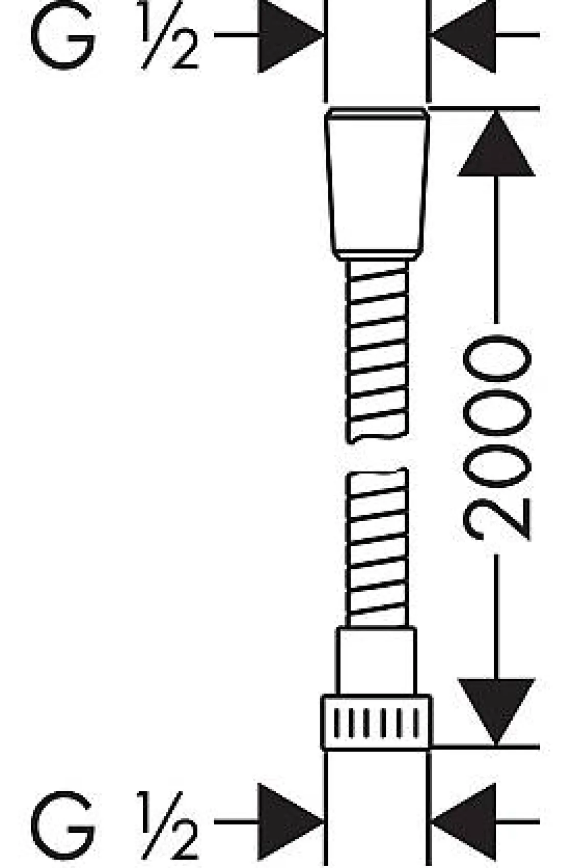 Brico Hansgrohe Doucheslang Mariflex 200Cm Chroom Online