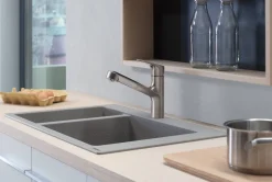 Brico Hansgrohe Keukenmengkraan Focus M43 200 Met Uittrekbare Handdouche Metaal Geborsteld Online